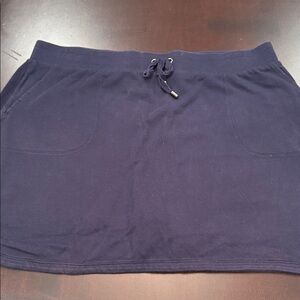 Croft & Barrow Dark Blue Mini Skirt